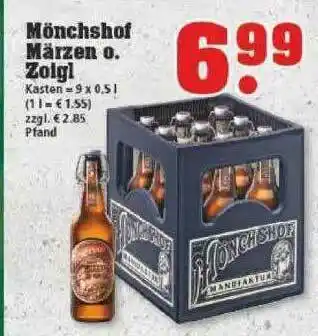 trinkgut Mönchshof Märzen O Zoigi Angebot