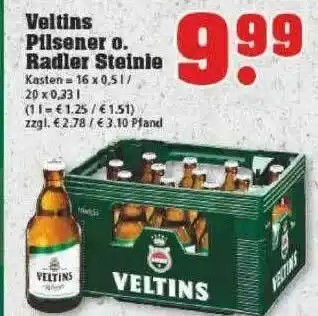 trinkgut Veltins Pilsener O Radler Steinie Angebot