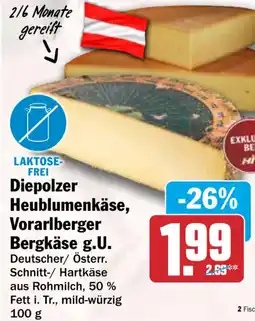 HIT Diepolzer Heublumenkäse, Vorarlberger Bergkäse g.U. Angebot