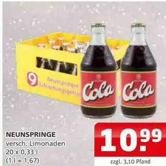 Getränkehaus Neunspringe Angebot