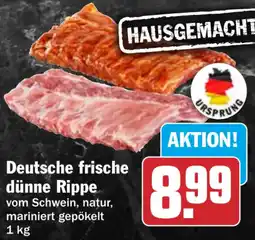 HIT Deutsche frische dünne Rippe Angebot