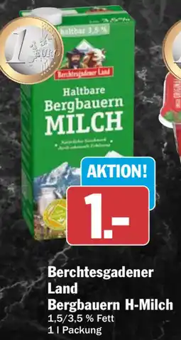 HIT Berchtesgadener Land Bergbauern H-Milch Angebot