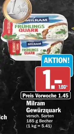 HIT Milram Gewürzquark Angebot