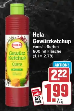 HIT Hela Gewürzketchup Angebot