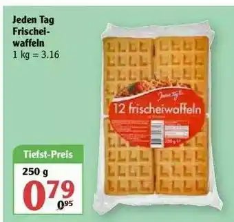 Globus Jeden Tag Frischeiwaffeln Angebot