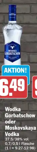 HIT Wodka Gorbatschow oder Moskovskaya Vodka Angebot