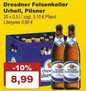 Bilgro Dresdner Felsenkeller Urhell Pilsner Angebot