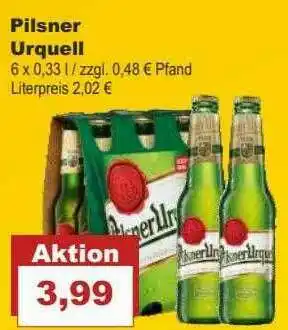 Bilgro Pilsner Urquell Angebot