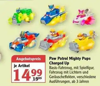 Globus Paw Patrol Mighty Pups Charged Up Angebot