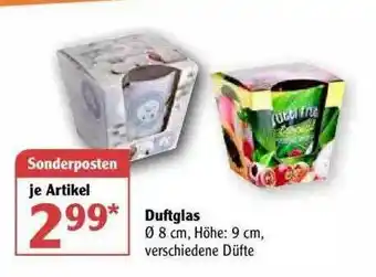 Globus Duftglas Angebot