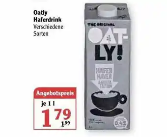 Globus Oatly Haferdrink Angebot