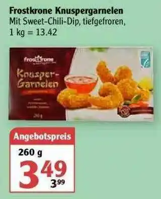 Globus Frostkrone Knuspergarnelen Angebot