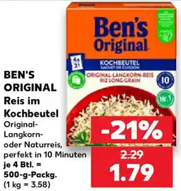 Kaufland BEN'S ORIGINAL Reis im Kochbeutel Angebot
