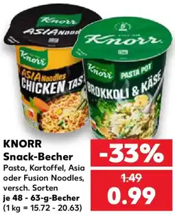 Kaufland KNORR Snack-Becher Angebot
