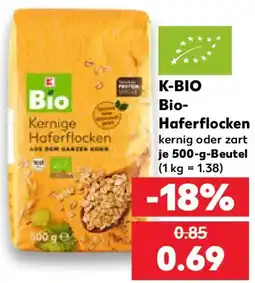 Kaufland K-BIO Bio Haferflocken Angebot