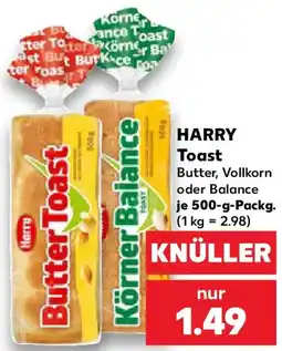 Kaufland HARRY Toast Angebot