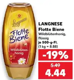 Kaufland LANGNESE Flotte Biene Angebot