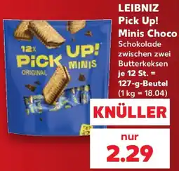 Kaufland LEIBNIZ Pick Up! Minis Choco Angebot