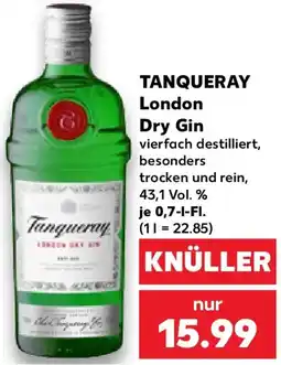 Kaufland TANQUERAY London Dry Gin Angebot