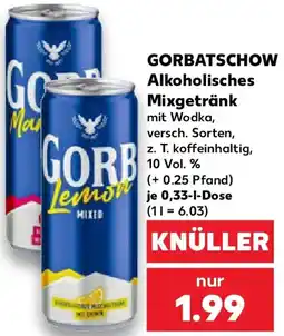 Kaufland GORBATSCHOW Alkoholisches Mixgetränk Angebot