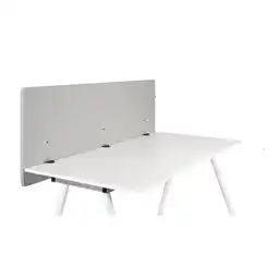 Netto Marken-Discount hjh OFFICE Tischtrennwand FLEXMIUT D 180 Kunststoff, Stoff Angebot