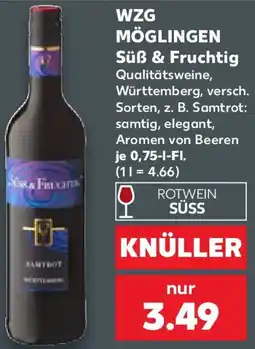 Kaufland WZG MÖGLINGEN Süß & Fruchtig Angebot