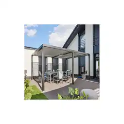 Netto Marken-Discount HOME DELUXE Lamellenpavillon CANNES - 400 x 303 x 223 cm Angebot