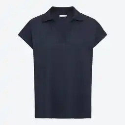 NKD Damen-Poloshirt mit V-Ausschnitt Angebot