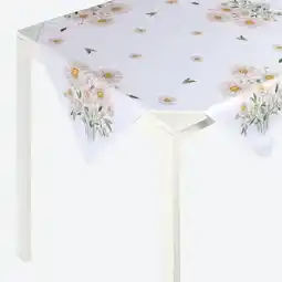 NKD Mitteldecke mit Blumen-Motiv, ca. 80x80 cm Angebot