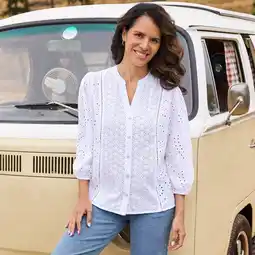 NKD Damen-Bluse mit Stickerei Angebot