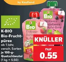 Kaufland K-BIO Bio-Fruchtpüree Angebot