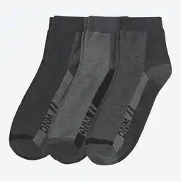 NKD Herren-Kurzschaftsocken, 3er-Pack Angebot