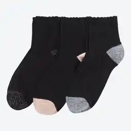 NKD Damen-Kurzschaftsocken mit Glitzer-Effekt, 3er-Pack Angebot