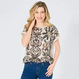 NKD Damen-T-Shirt mit Modal Angebot