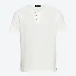 NKD Herren-T-Shirt mit Henley-Ausschnitt Angebot