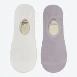 NKD Damen-Füßlinge mit hohem Baumwollanteil, 2er-Pack Angebot
