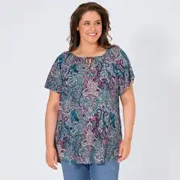 NKD Damen-Bluse mit modischem Druck, große Größen Angebot