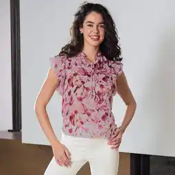 NKD Damen-Bluse mit Volant-Detail Angebot
