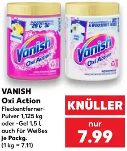 Kaufland VANISH Oxi Action Angebot