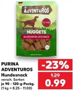 Kaufland PURINA ADVENTUROS Hundesnack Angebot