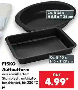 Kaufland FISKO Auflaufform Angebot