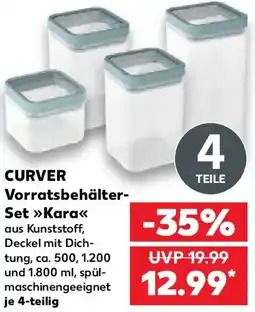 Kaufland CURVER Vorratsbehälter Set Kara Angebot