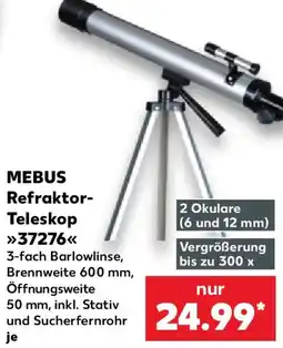 Kaufland MEBUS Refraktor Teleskop 37276 Angebot