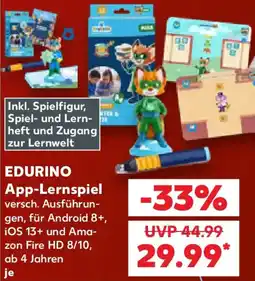 Kaufland EDURINO App-Lernspiel Angebot