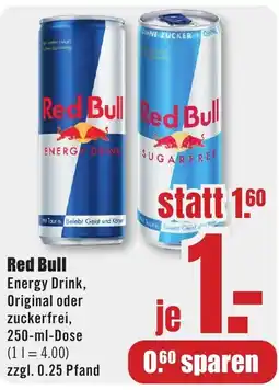 B1 Discount Baumarkt Red Bull Energy Drink Angebot