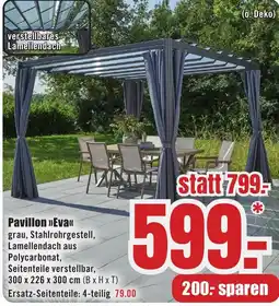 B1 Discount Baumarkt Pavillon »Eva« Angebot