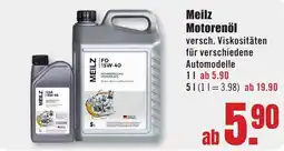 B1 Discount Baumarkt Meilz Motorenöl Angebot