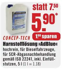 B1 Discount Baumarkt CONCEP-TECH Harnstofflösung »AdBlue« Angebot