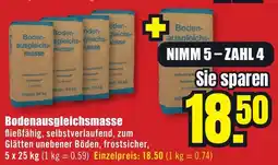 B1 Discount Baumarkt Bodenausgleichsmasse Angebot