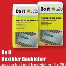 B1 Discount Baumarkt Do it flexibler Baukleber Angebot